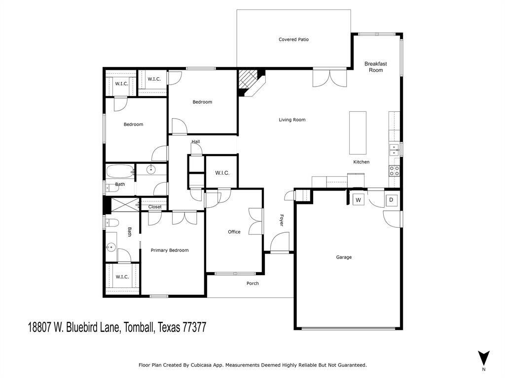 Floor Plan. All Information Deemed Reliable but Not Guaranteed.