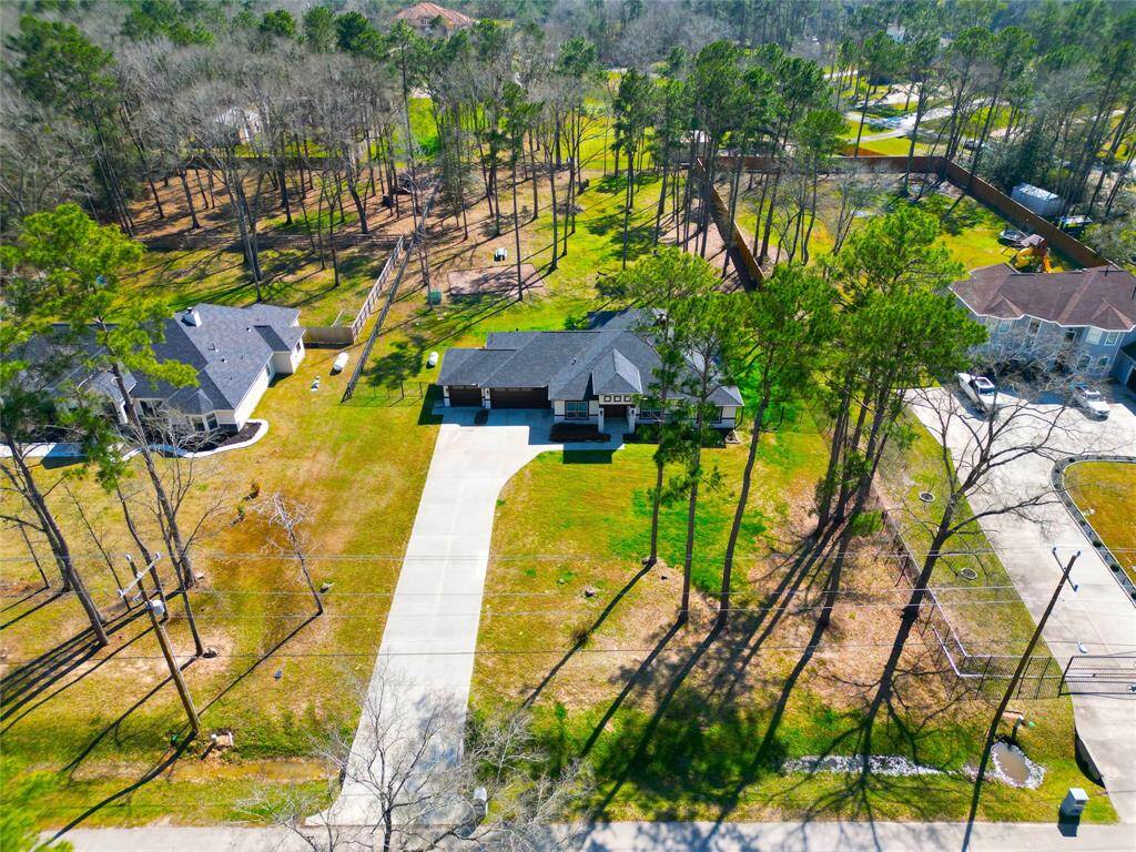 Drone shot of your home and land.