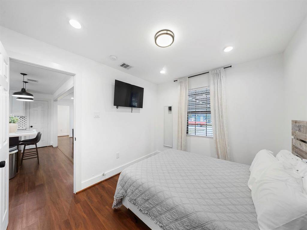 A different view of the primary bedroom.