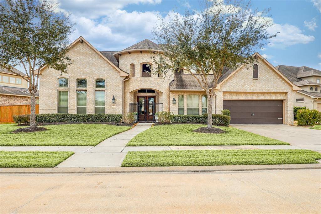 Stunning curb appeal with an elegant front elevation.