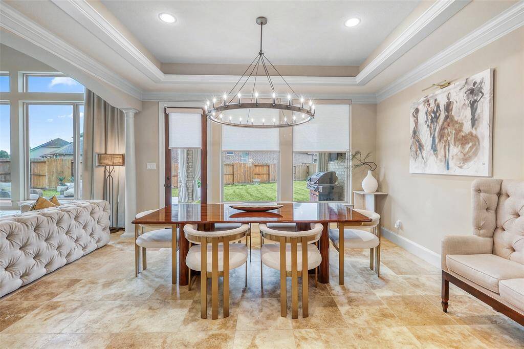 Bright breakfast area ideal for casual dining.