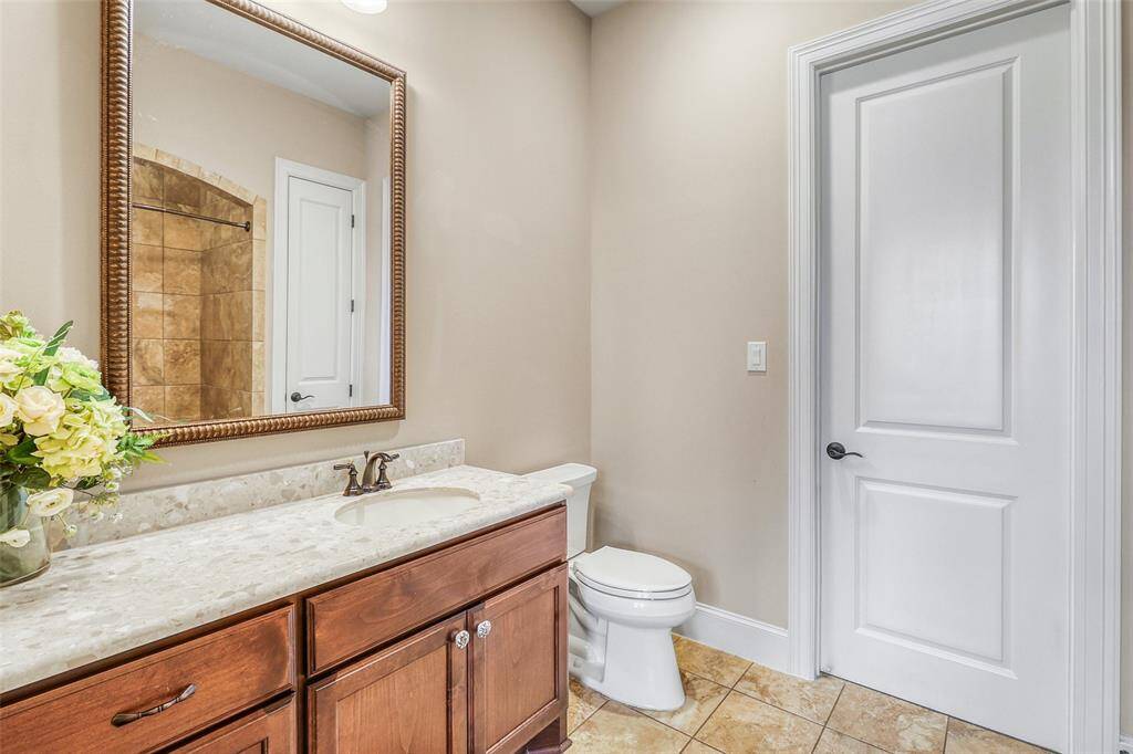 Guest suite bathroom.