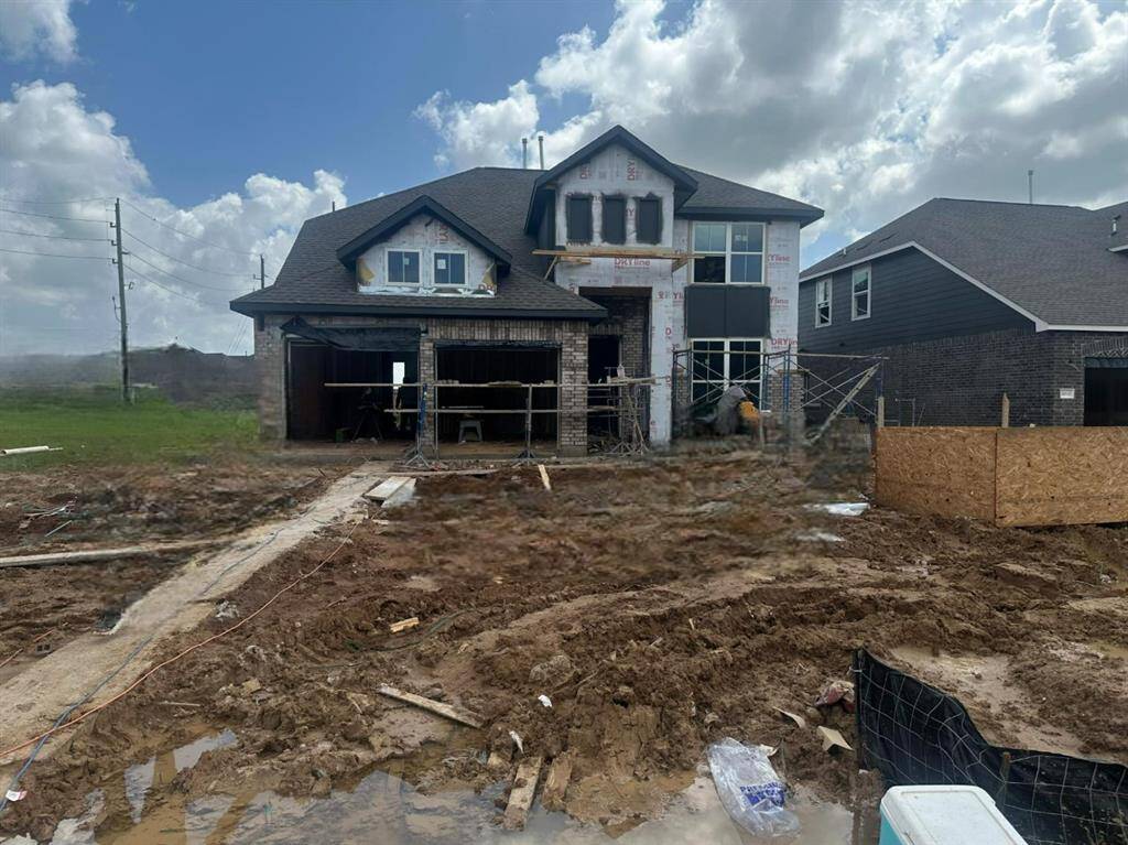 Actual progress of your home.