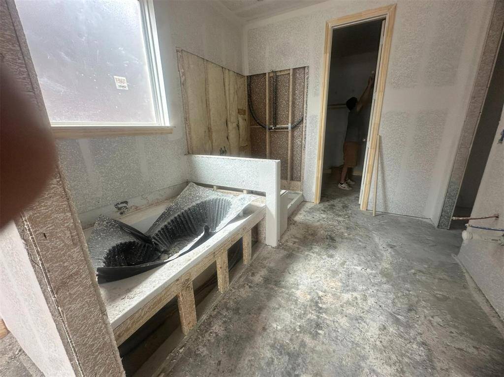 Actual progress of your home.