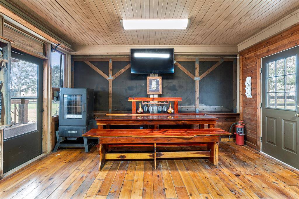 More than enough room to gather and entertain in just one of many areas on this property.