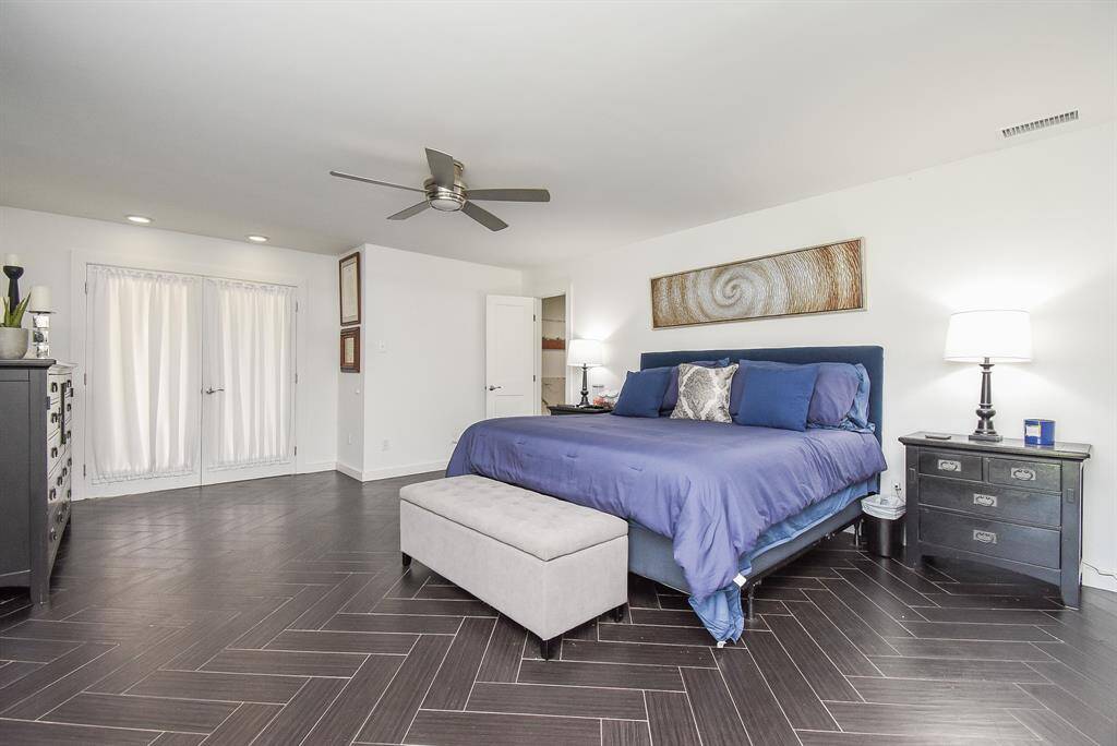One of the larger primary bedrooms you will ever see with plenty of room for your large furniture