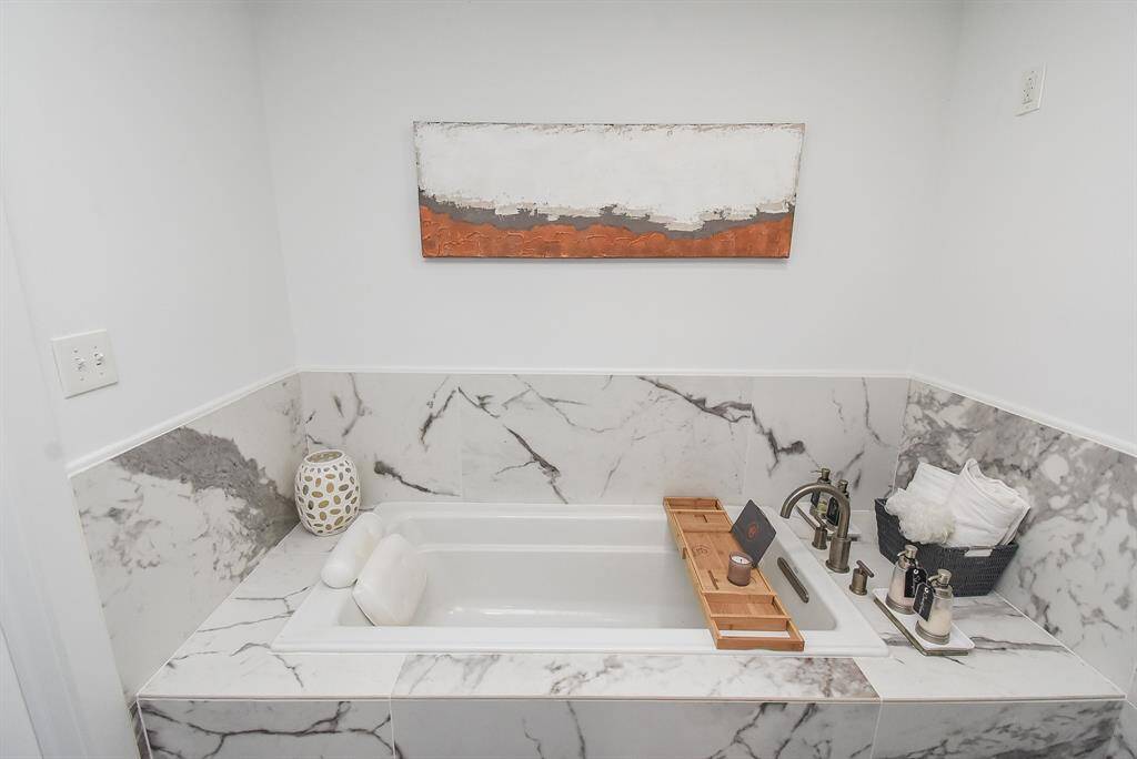 Can you imagine yourself soaking in this spa like retreat?