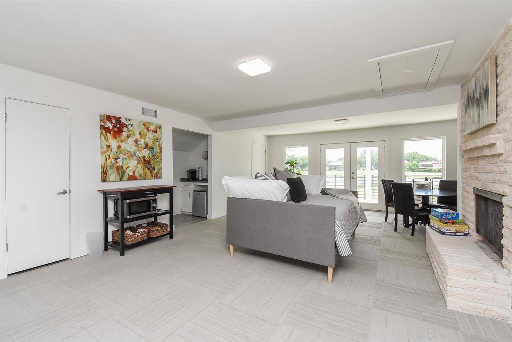 Game room with 1/2 bath would also be a great kid or guest bedroom as you would have the entire 2nd floor to yourself