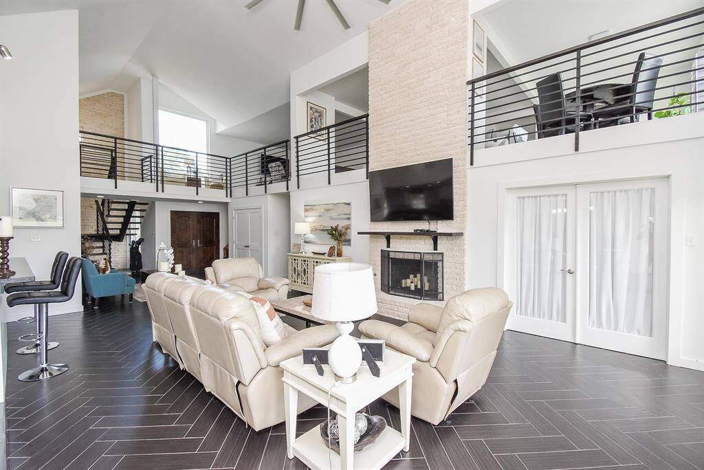 The custom contemporary architecture in the home will delight your senses. The house was completely re-piped with PEX in 2018.  Seller says there was NO FREEZE DAMAGE