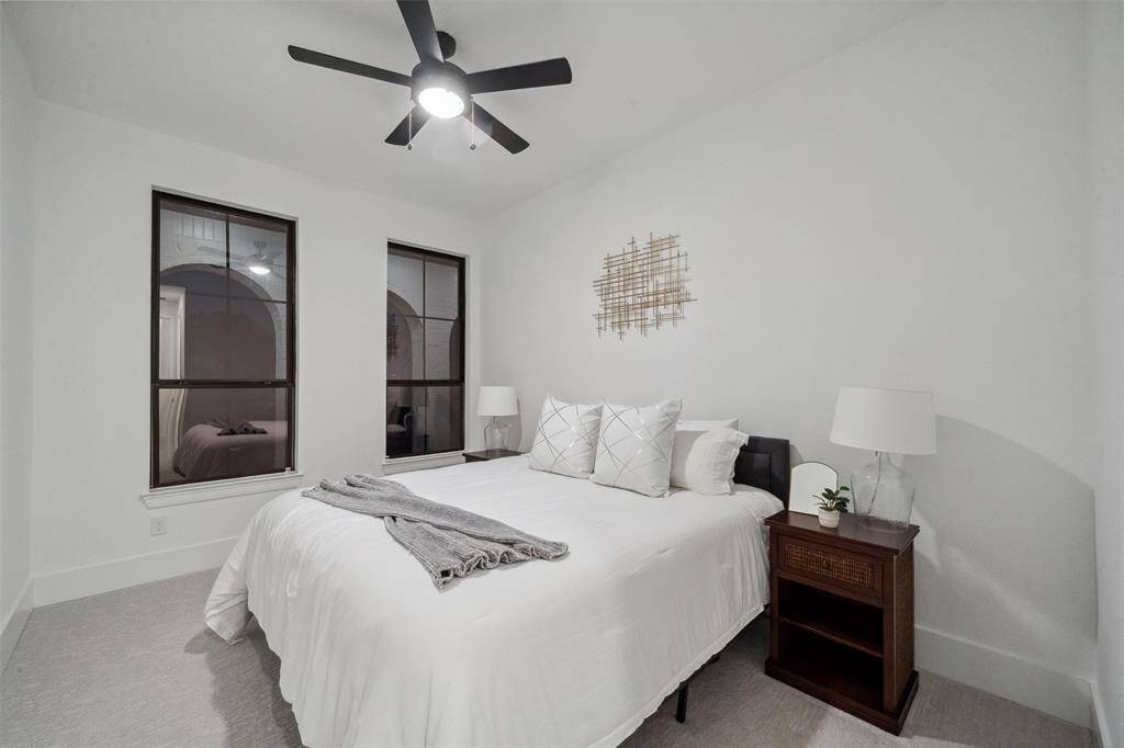 Visitors will be pampered in the guest suite with attached full bathroom