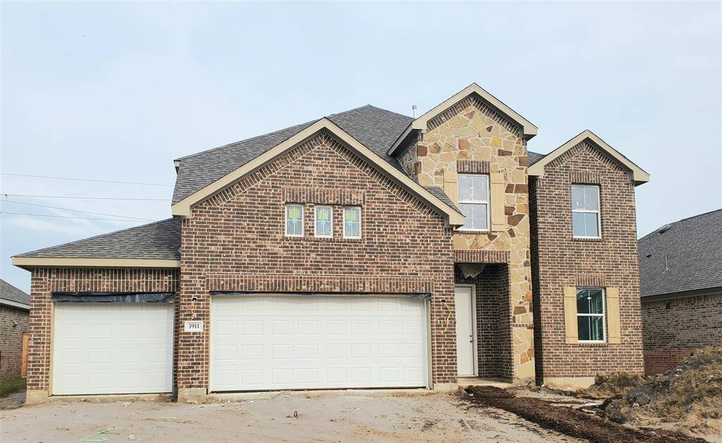Two-story home with 4 bedrooms, 3.5 baths and 3 car attached garage.