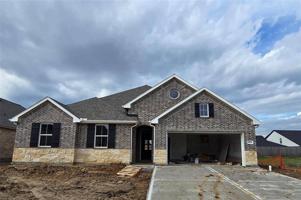 One story home with 4 bedrooms, 2 baths, and 2 car garage.