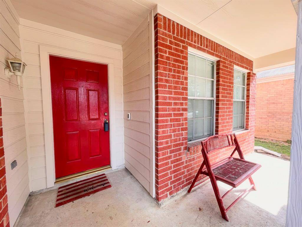 beautiful front with red brick work