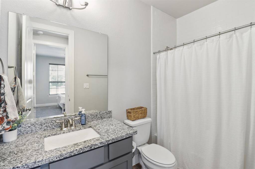 Full bathroom on first floor