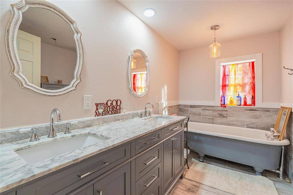 double vanities in Primary bath