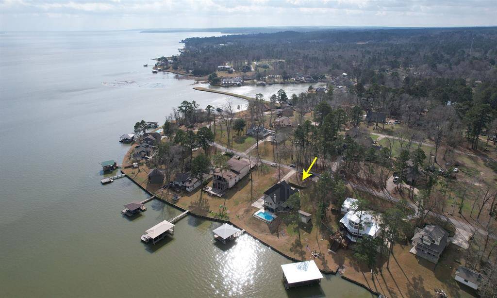 An aerial to show how the property is laid out!