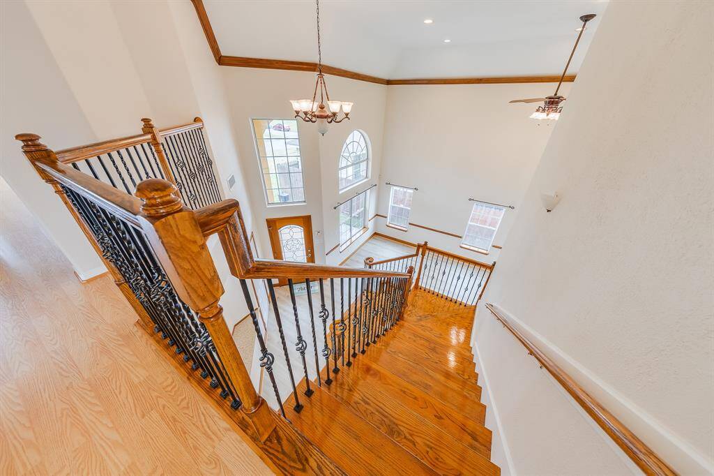 View from upstairs