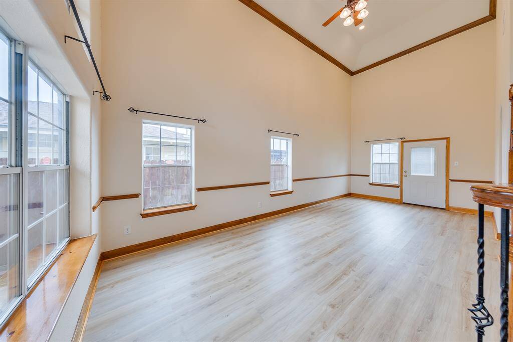 Huge living area.