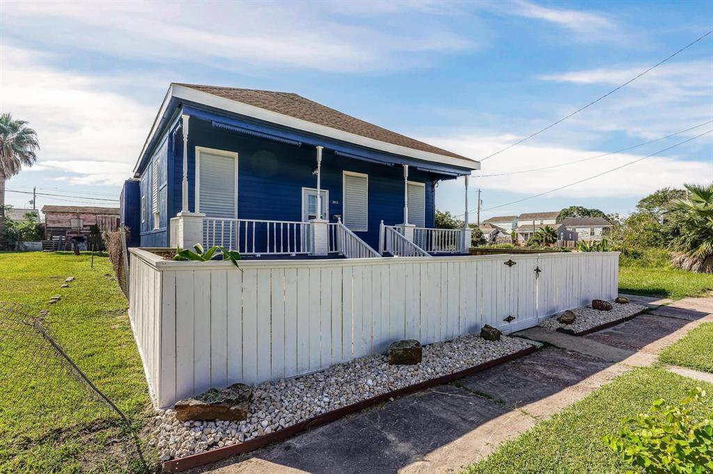 This beautifully renovated home offers a fresh, modern interior and charming exterior.