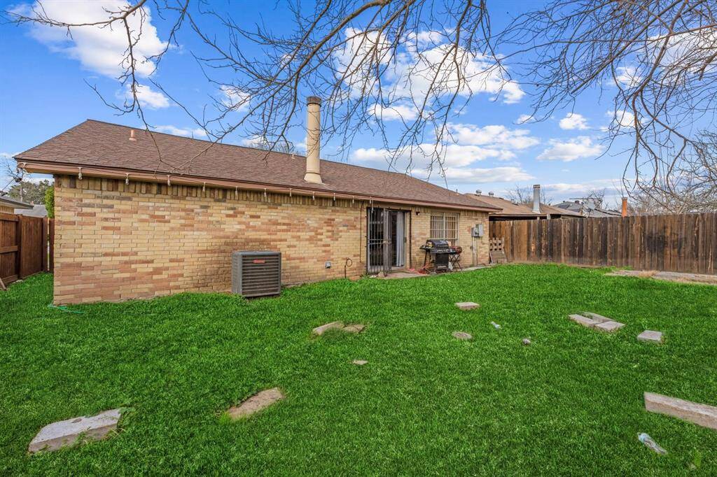 digitally enhanced backyard