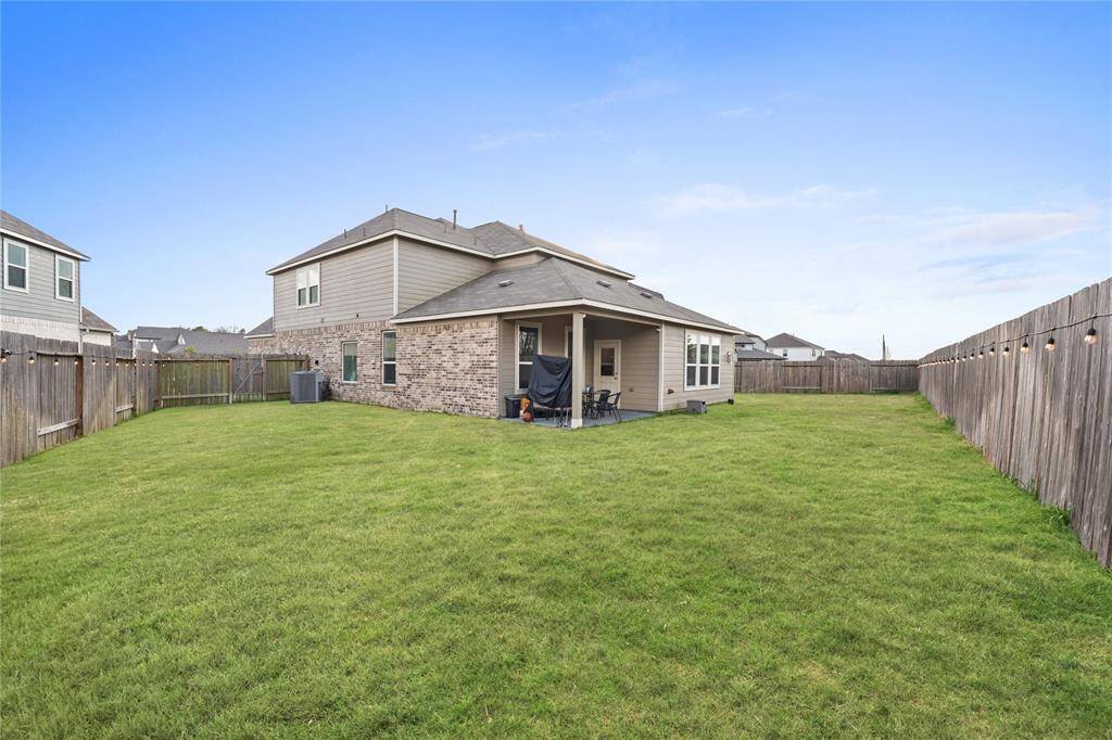 Huge backyard