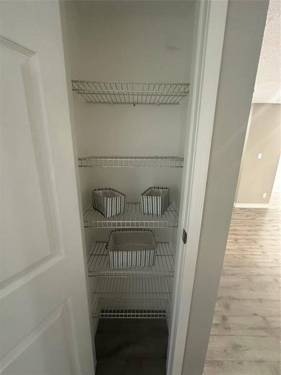 Linen closet.