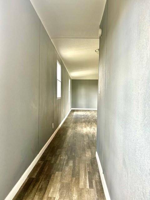 Hallway View from washer and dryer area