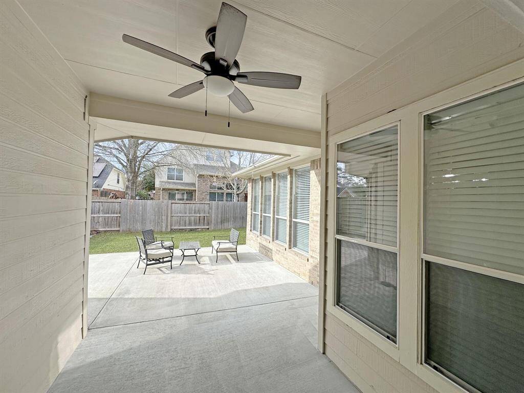 Covered Back Porch