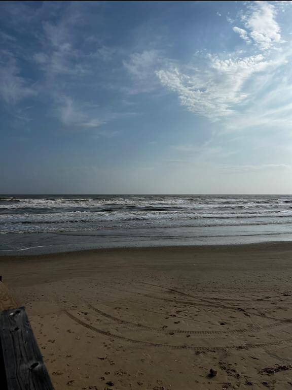 Neighborhood private beach on Bolivar Island