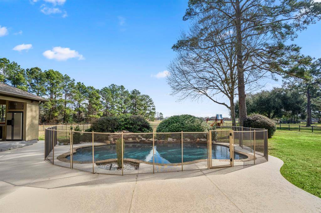 There is an expansive backyard oasis, offering multiple outdoor living areas, unwind and enjoy entertaining elfresco.