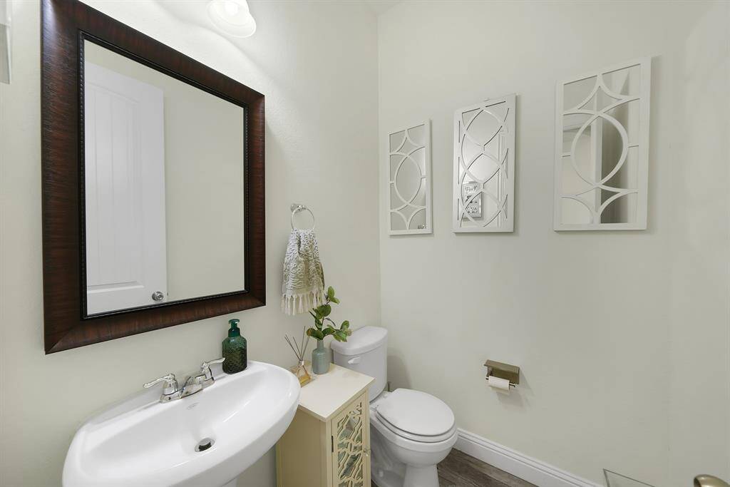 half bathroom