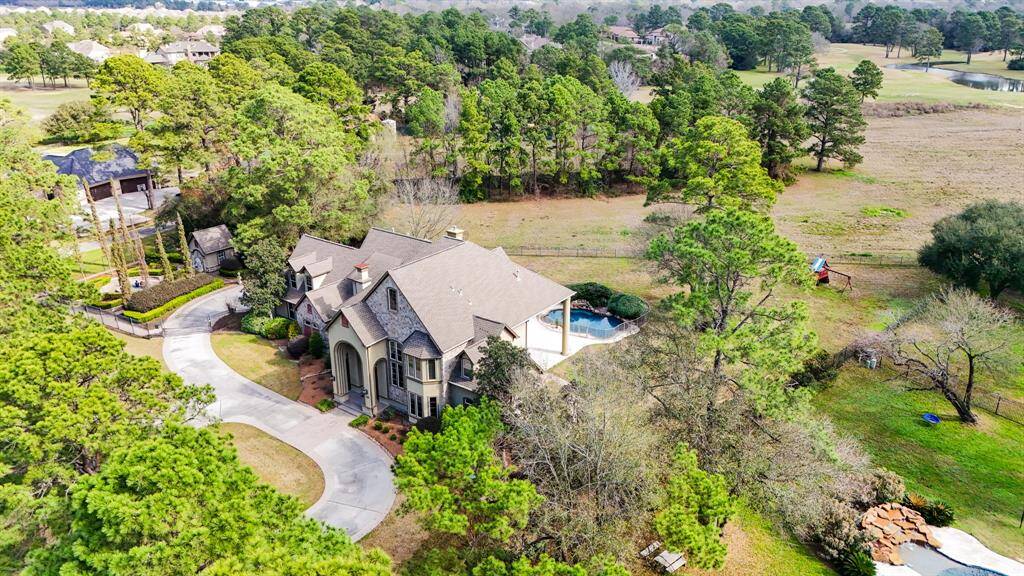 The property offers a 3-car garage with plenty of room for parking when guests come over, the home is surrounded by gorgeous landscaping and large trees.