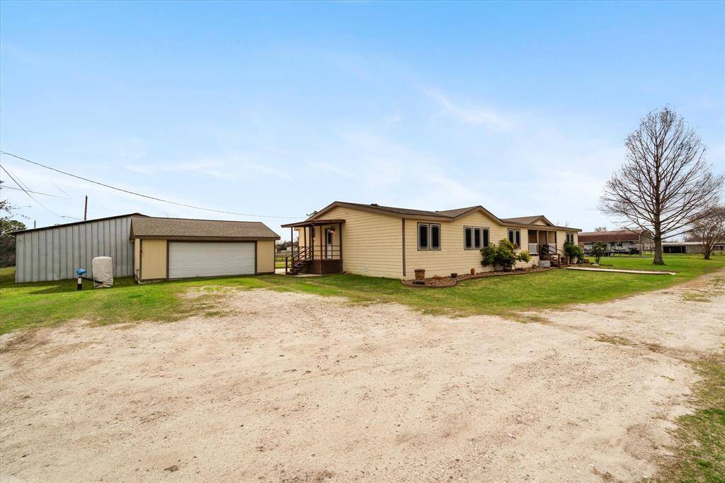 Located at the end of the street with a private driveway