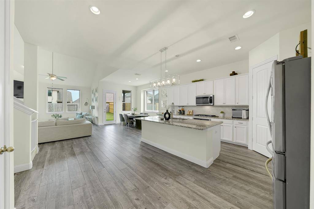 Large open concept living space