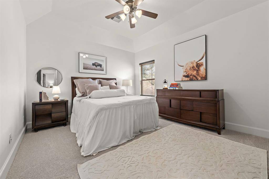 3rd bedroom located upstairs with large walk-in-closet