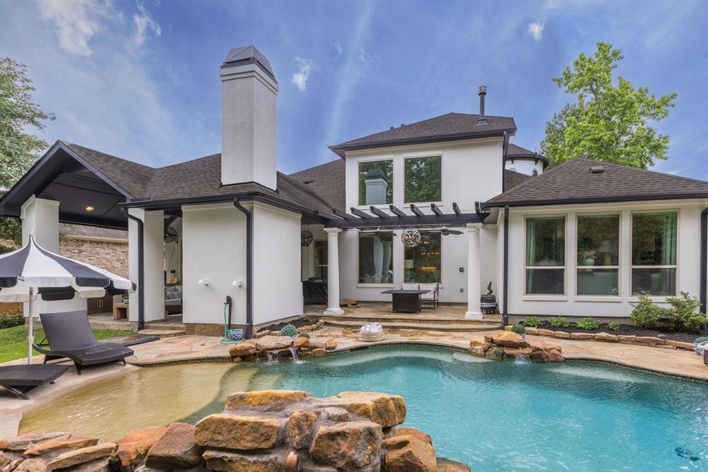 Full backyard view