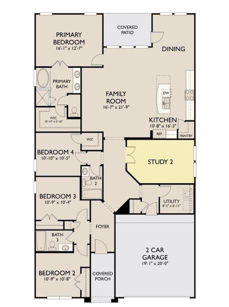 The Tyler Floor Plan