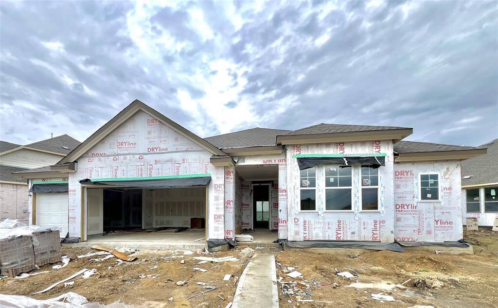 Actual progress of your home.