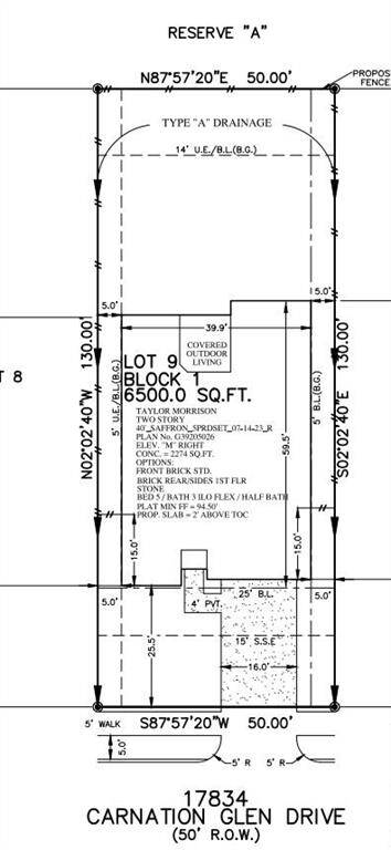 Structural options added include: Gourmet kitchen 2.