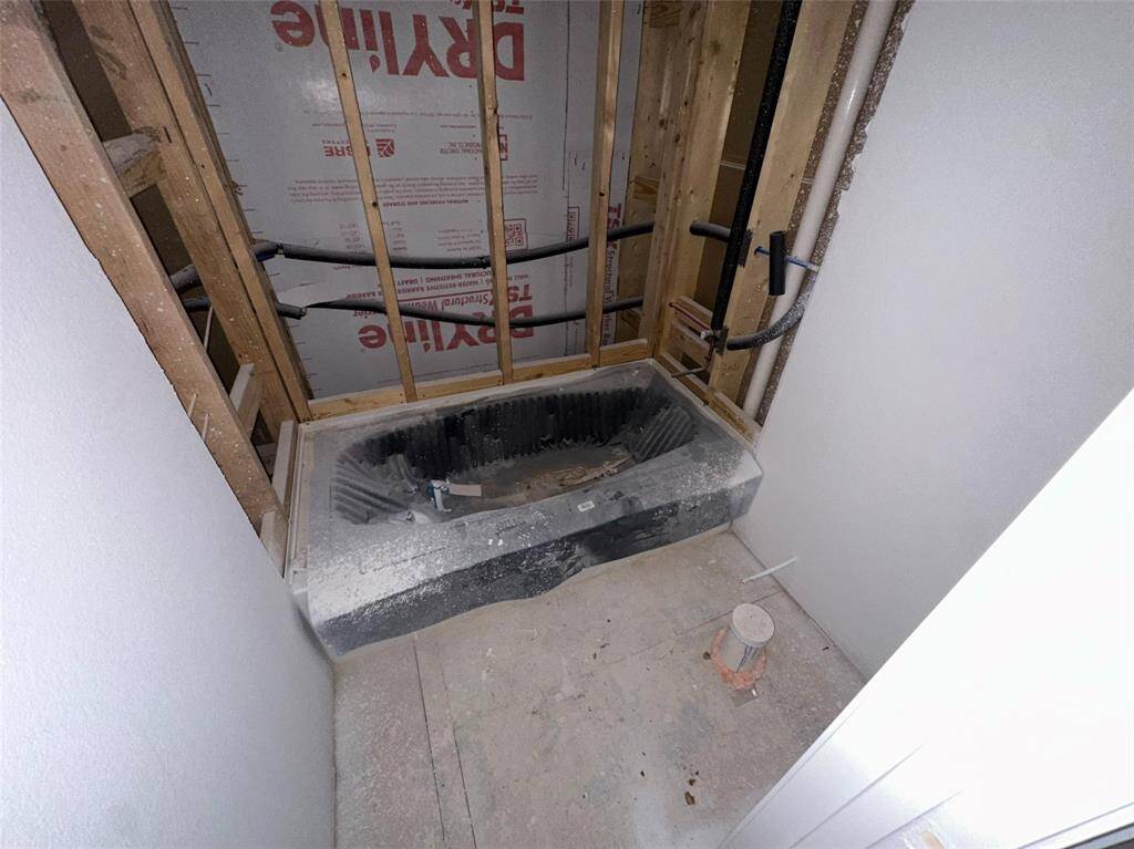Actual progress of your home.