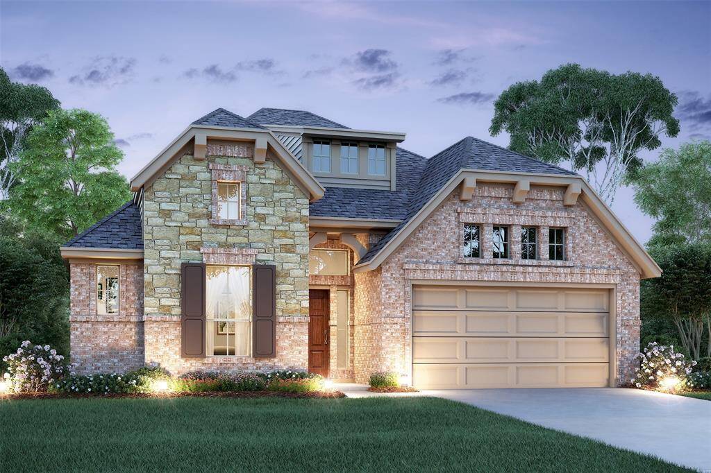 Stunning Juniper II design by K. Hovnanian Homes with Elevation D in beautiful The Commons at Sedona. (*Artist rendering used for illustration purposes only.)