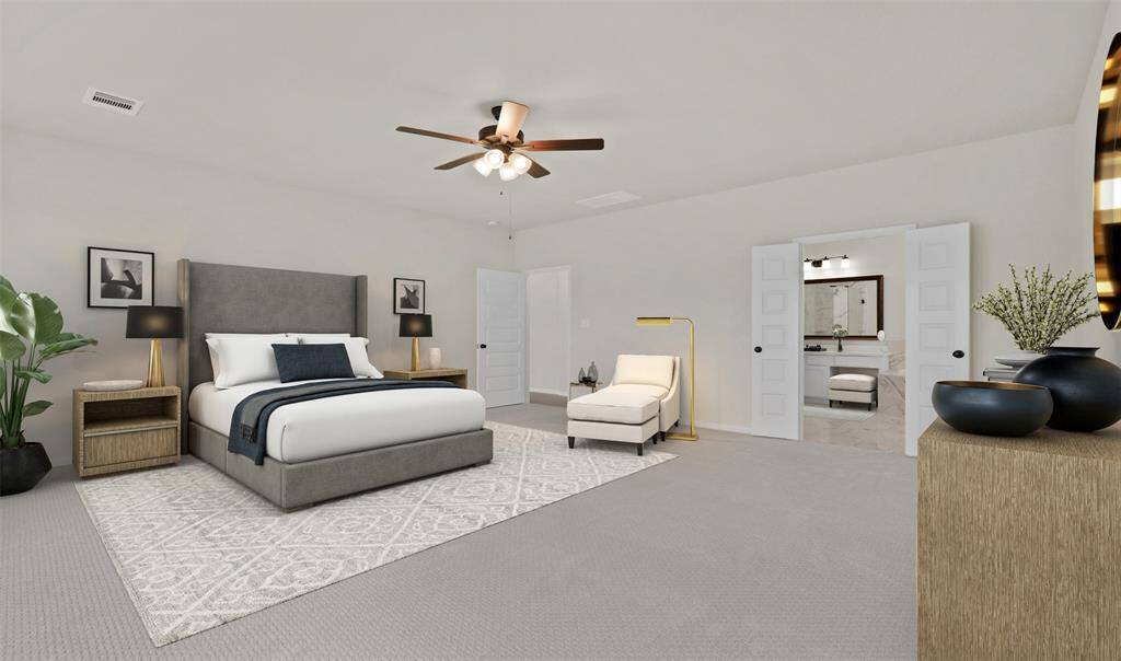 Spacious owner's suite (*Photo not of actual home and used for illustration purposes only.)