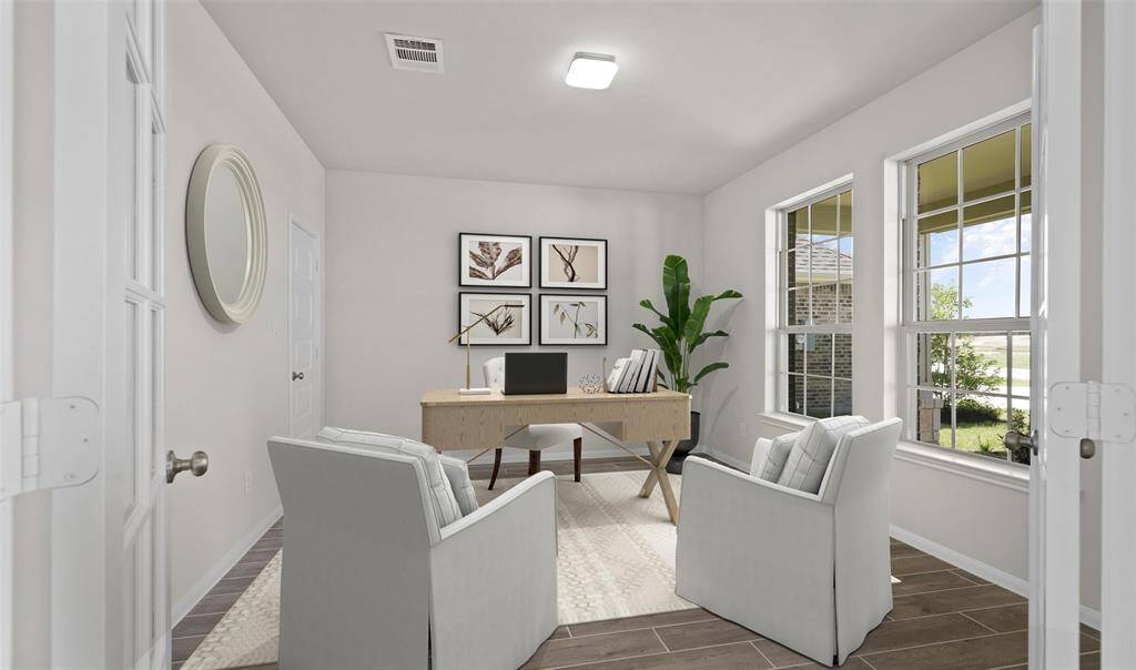 Convenient home office (*Photo not of actual home and used for illustration purposes only.)