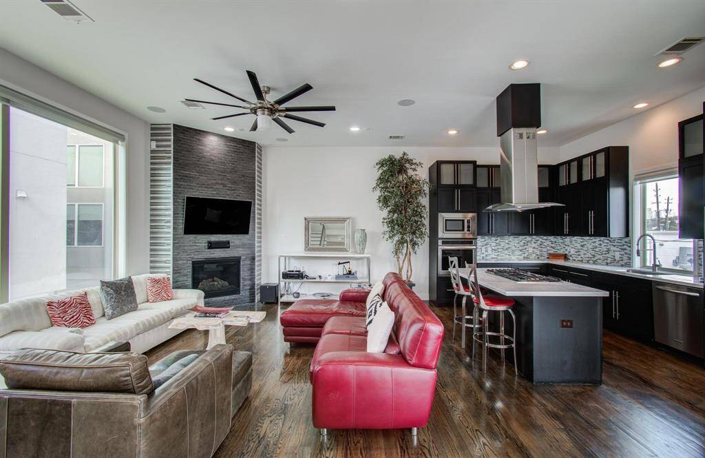 Another view of this fabulous living space on the 2nd floor.