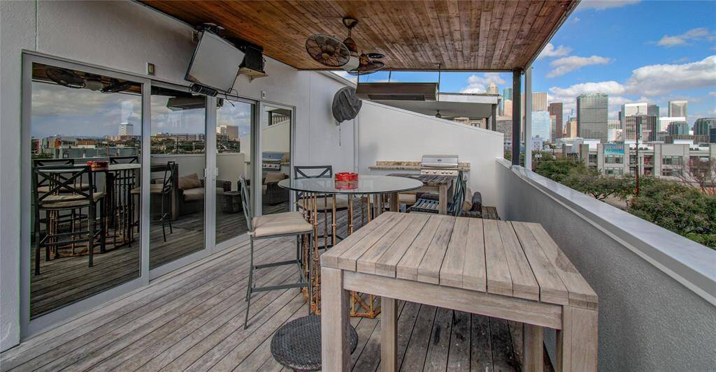 Welcome to your home in Midtown with a private, covered rooftop!