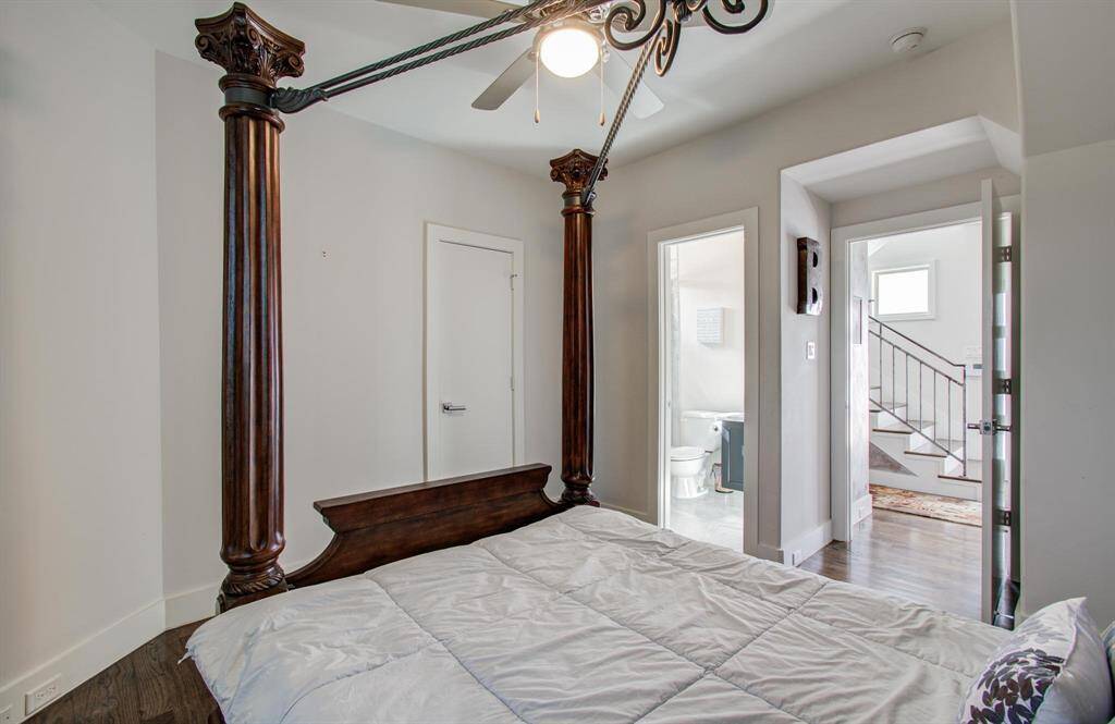 Another view of the secondary bedroom with ensuite bathroom on the 1st floor.