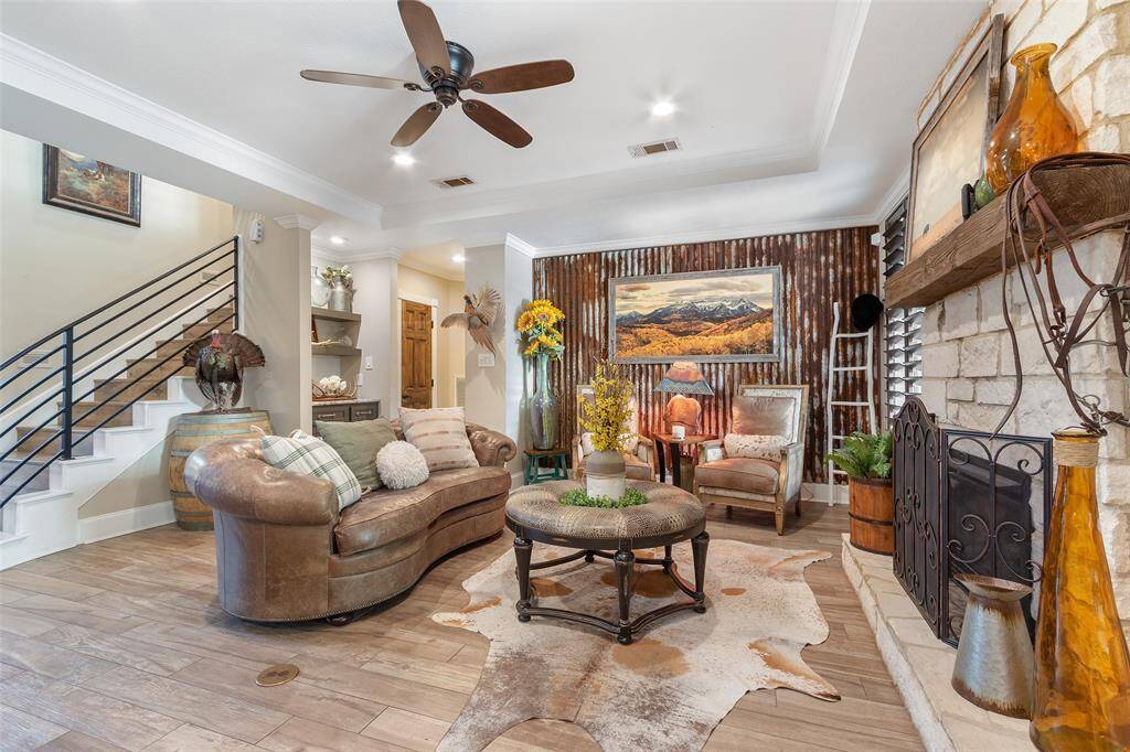 Another view of this lovely family room. The space is bright and inviting, perfect for relaxation.