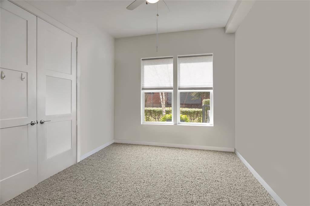 The ground-floor multipurpose room-- this could serve as an office, a craft room, or another bedroom!