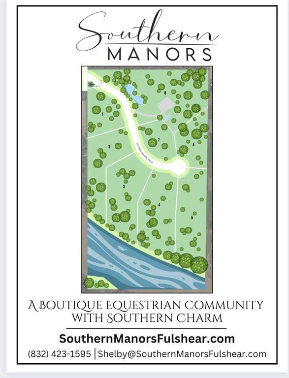 Gated, section 1, rendering map of Southern Manors.