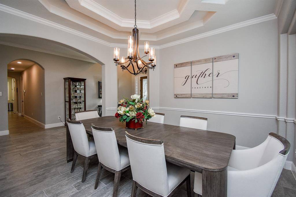 Here is the formal dining room